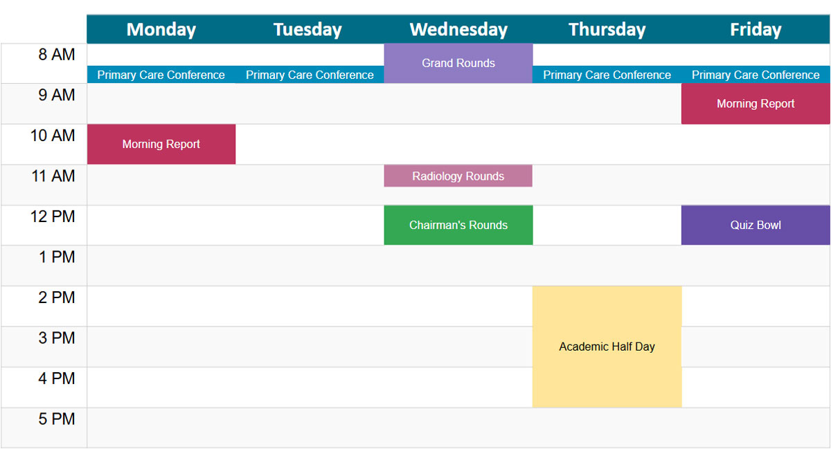 Education Schedule